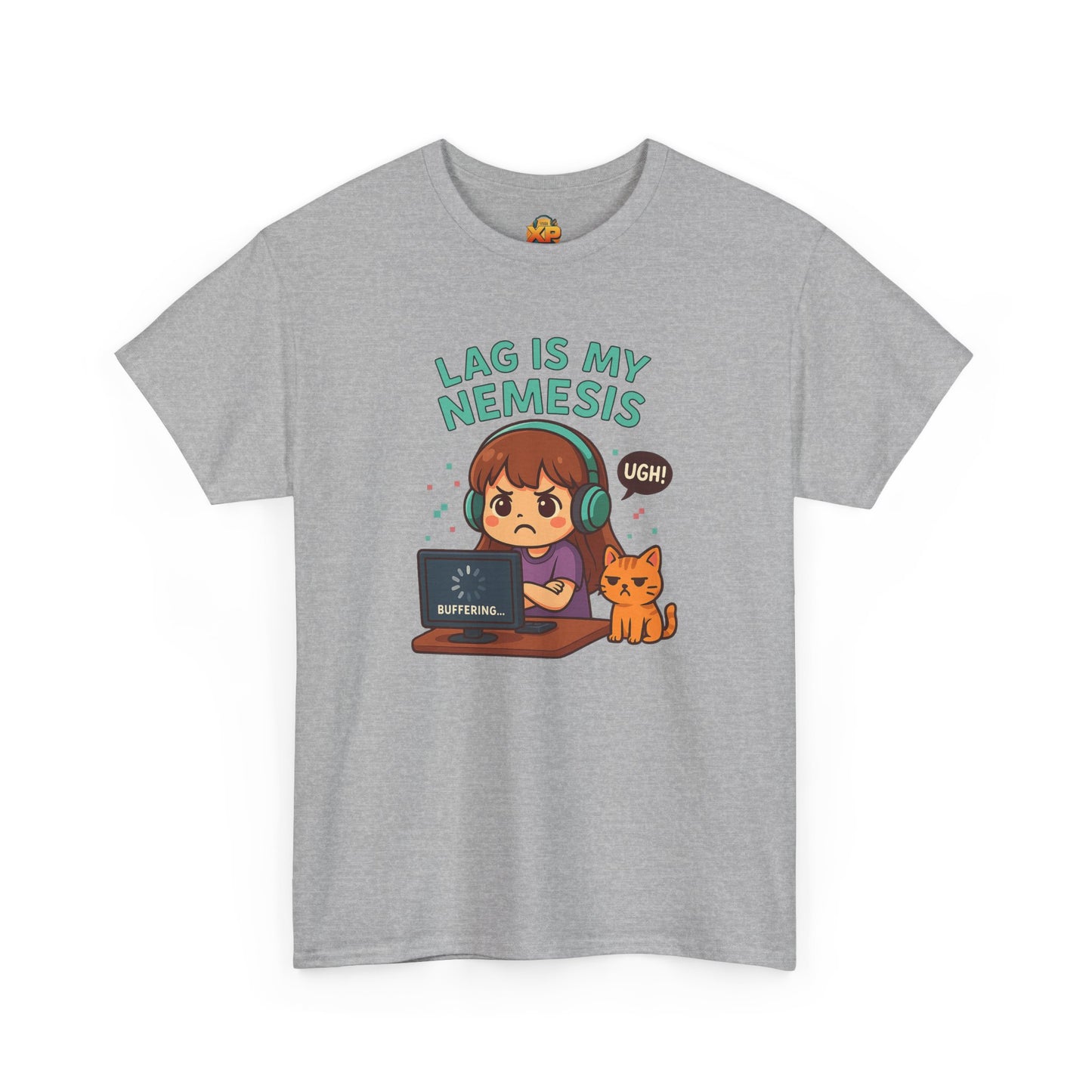 Lag is My Nemesis - Women's Heavy Cotton Shirt