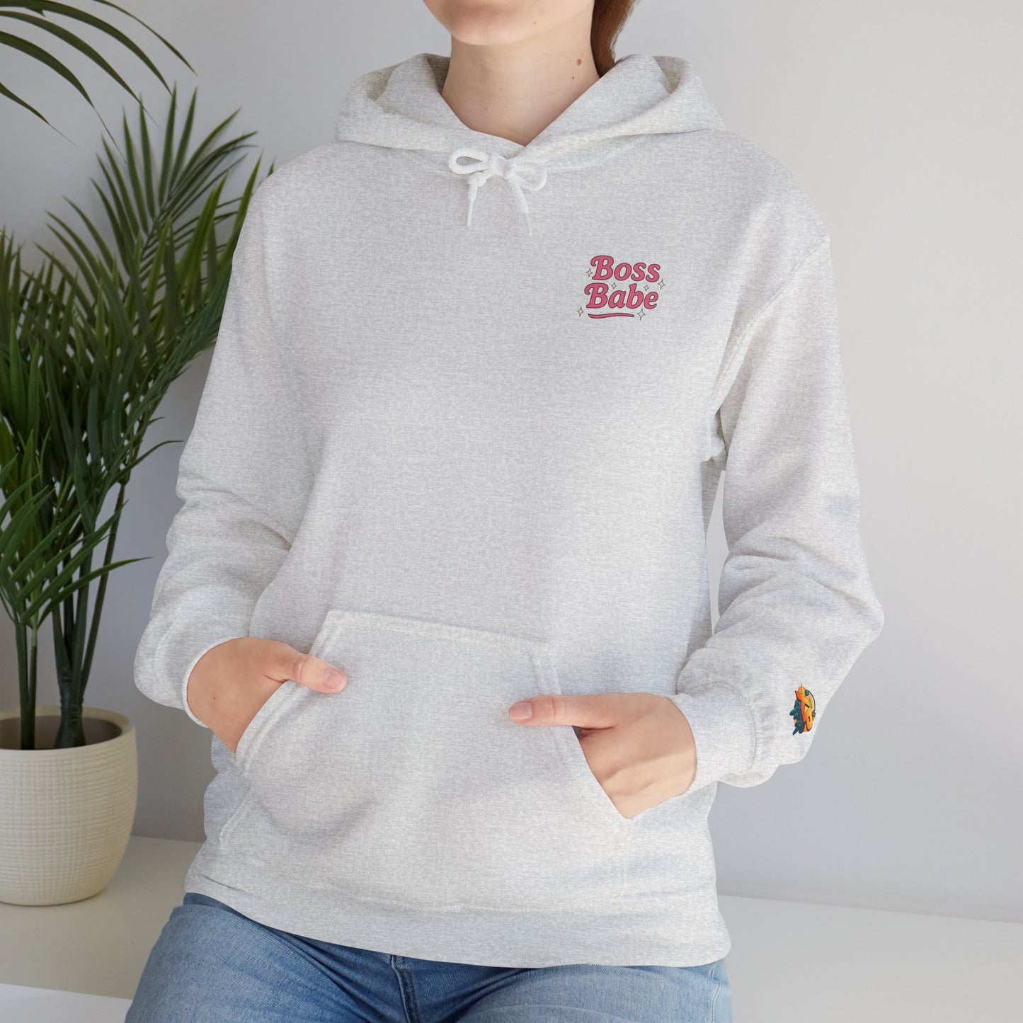 Achievement Unlocked Boss Babe - Women's Heavy Blend™ Hooded Sweatshirt