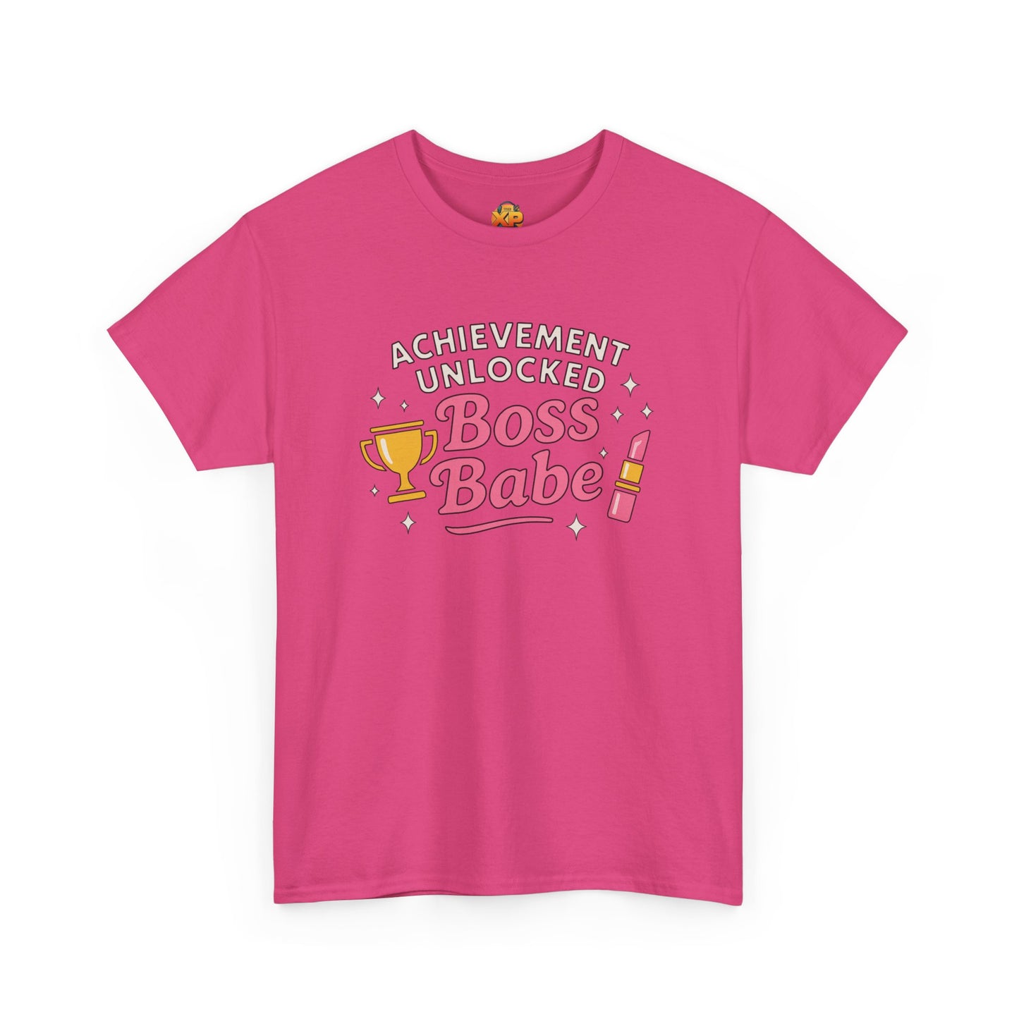 Achievement Unlocked Boss Babe - Women's Heavy Cotton Tee